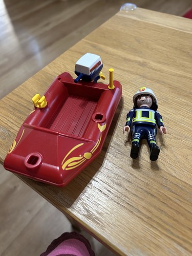 Playmobil research boat - boat, &