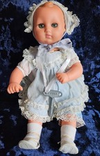 Furga vintage doll - 1950s - Bebe Animato  with KEY - Original clothes and Box