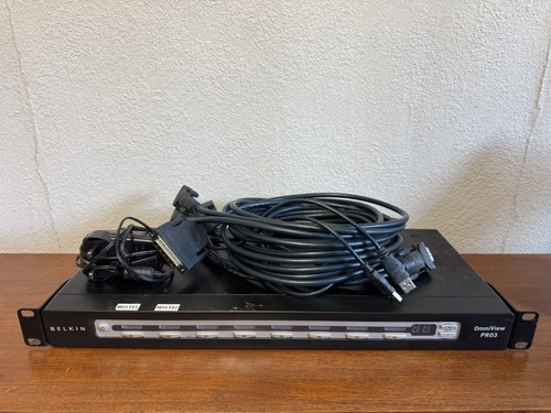 Belkin omniview pro3 - belkin, 8-port