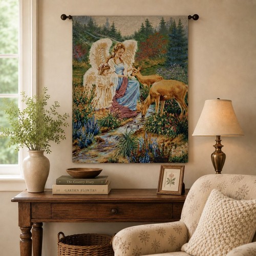 Angel child deer making - &,