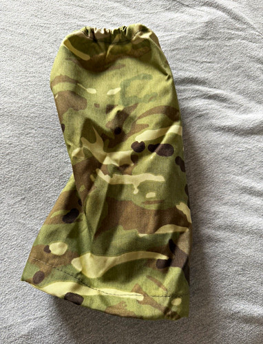 Camouflage flash cover for