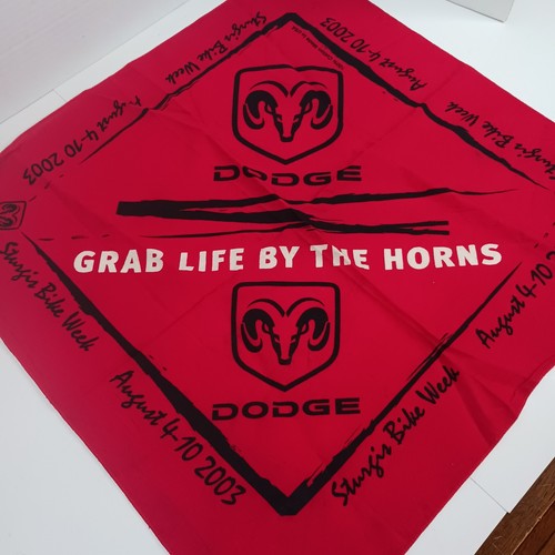 Dodge ram red bandana - ram,