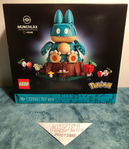 Lego pokémon munchlax 72150 - lego,