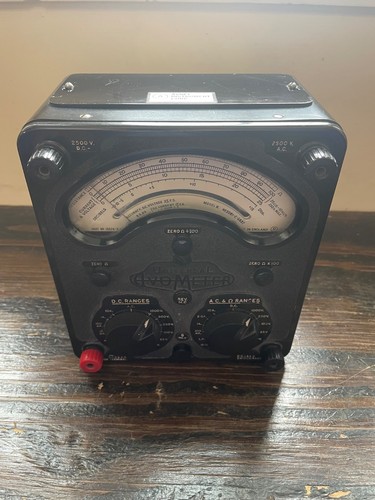 Vintage universal avometer - vintage,