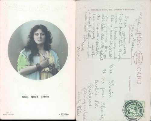 Miss maud jeffries portrait - maud, j
