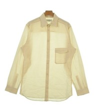 yohji yamamoto POUR HOMME Casual Shirts Beige (Approx. XL) 2200631502029