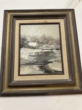 VTG Oil Painting On Canvas