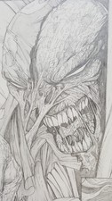ORIGINAL Comic Pencil Page