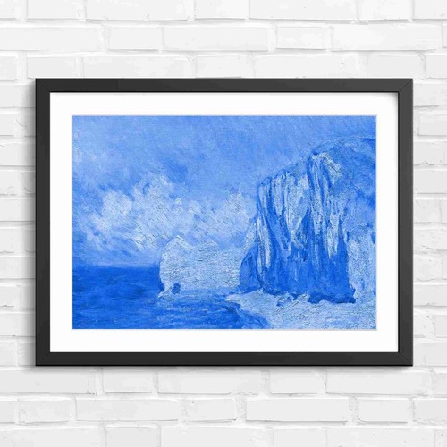 Impressionist ocean coast - impressionist,