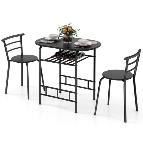 Costway piece dining table - 3-piece,