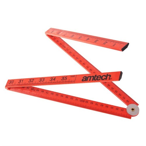Folding ruler m metric - ruler,