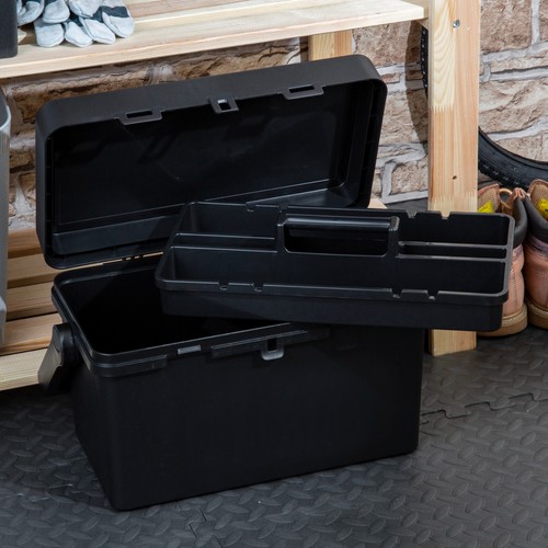 46cm black portable tool - tool, box