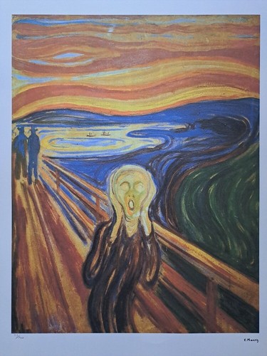 Edward munch signed the - signed,