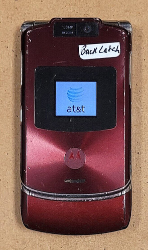 Motorola razr v3xx red - -, and