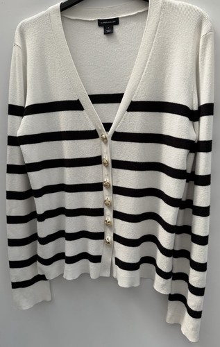 Karen millen striped cardigan - karen,