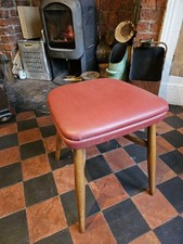 Vintage Retro Wooden Stool