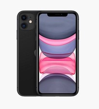 Apple iPhone 11 6.1" Smartphone 4G LTE SIM Free 64GB Qi Wireless Charge Black
