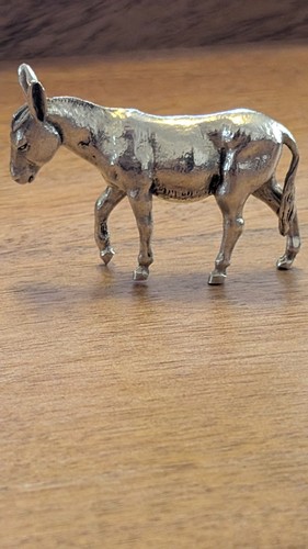 925 sterling silver donkey - 925,