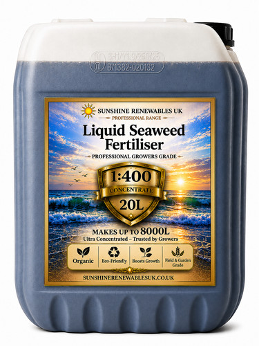 Liquid seaweed fertiliser - seaweed,
