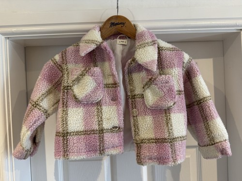 Girls coat age 3 4 - f&f,