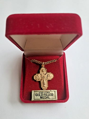 4way cross gold filled - 1",