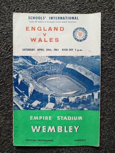 England wales programme - england, v