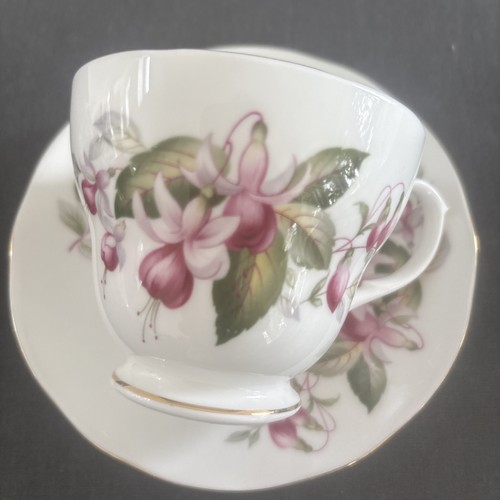 Duchess fuschia pink floral - pink,