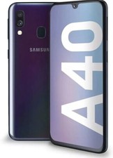 Samsung Galaxy A40 SM-A405F 64GB Dual Sim Black Unlocked Smart Phone