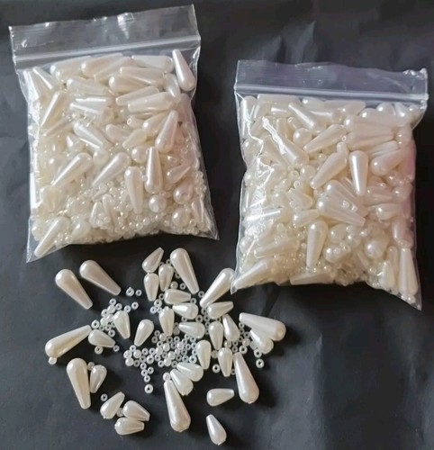 Ivory coloured teardrop seed - ivory, teardrop/seed