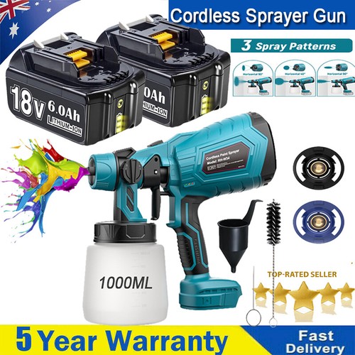 Cordless paint sprayer - sprayer, fence
