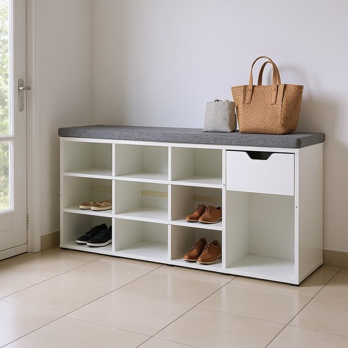 Tiers wooden shoe rack - wooden,