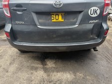 TOYOTA RAV-4 2008-2013 COMPLETE REAR BUMPER GREY