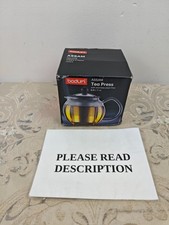 Bodum 1807-16 ASSAM Tea Press, Permanent Filter, Glass Handle, 0.5 L (READ)