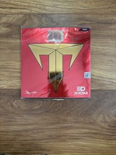 Xiom TAU 3 Table Tennis Rubber Black MAX Thickness 57.5