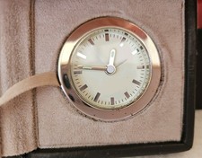 Travel Alarm Clock In Brown