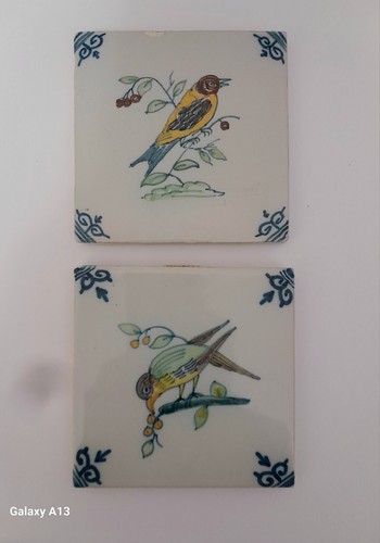 Pair vintage antique - of,