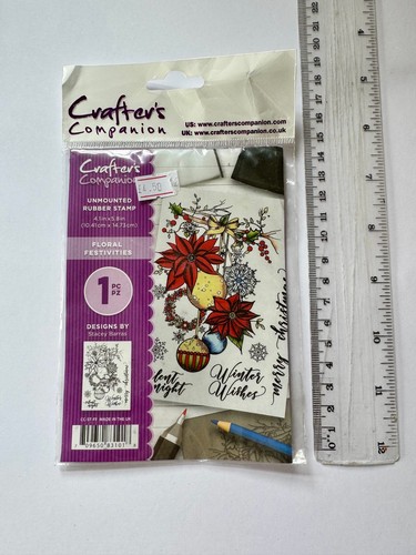 Silicone craft stamps floral - craft,