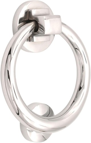 Front door knocker - ring, round
