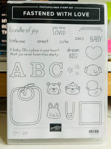 Stampin fastened with love - with,