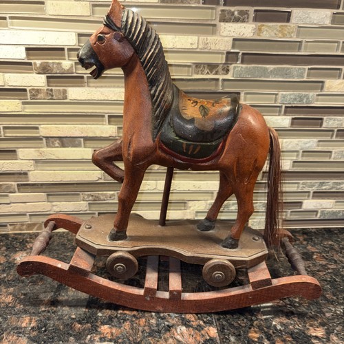Vintage hand carved wooden - vintage,