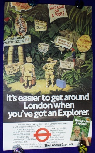 London transport poster - london,