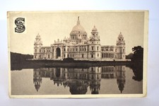 Vintage Singer Sewing Machine Advertising Photo Victoria Memorial Calcutta Rare