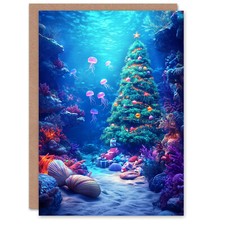 Underwater decorated tree - decorated,