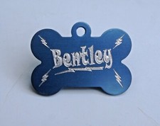 FUNKY DOG TAG WITH LIGHTNING