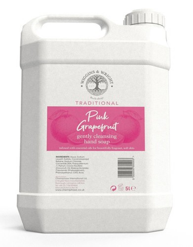 Pink grapefruit hand soap - pink, 1