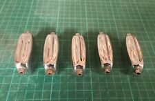 Vintage & rare 60's (English) Rogers BB (Bread & Butter) drum lugs (x5)