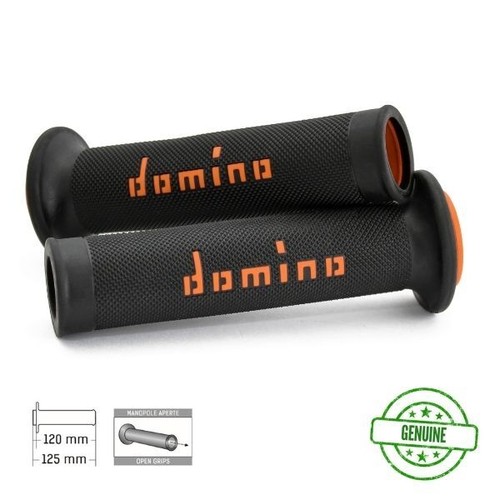 Domino grips black orange for - black,