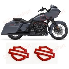 2x METAL Gloss Red Harley CVO