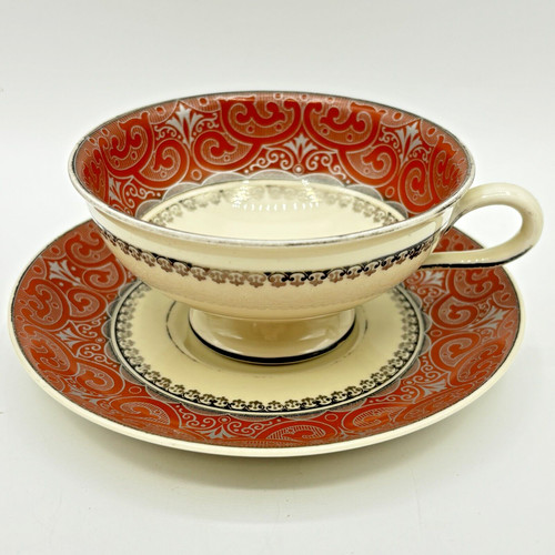 Vintage thomas ivory red - thomas,