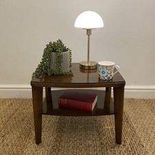 Mid Century Dark Wood Side